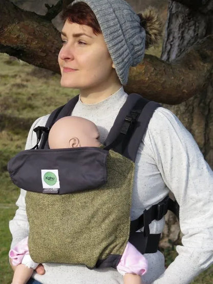 KahuBaby bæresele - Dobgill Crag Herdwick Tweed - 5 ulike farger!
