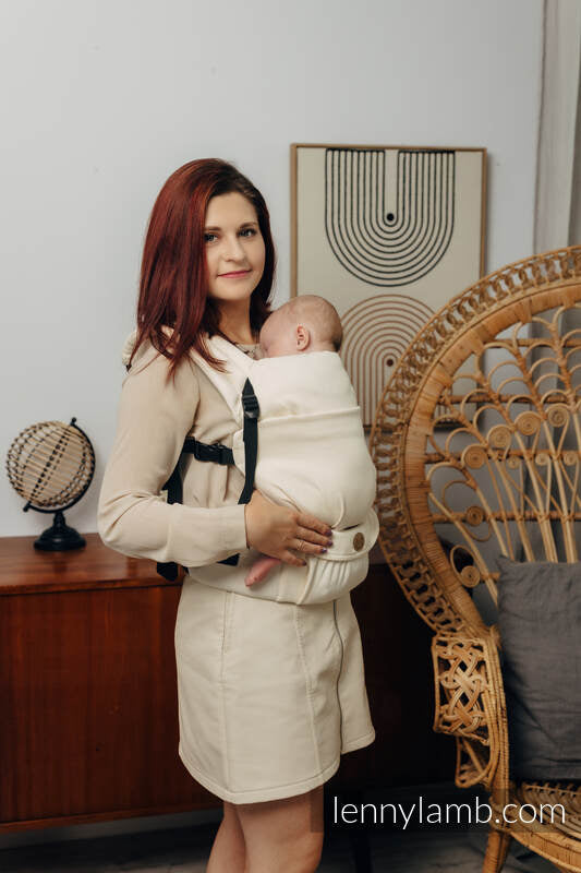 LennyLight Carrier, 100% bomull - LITTLE HERRINGBONE LUCE