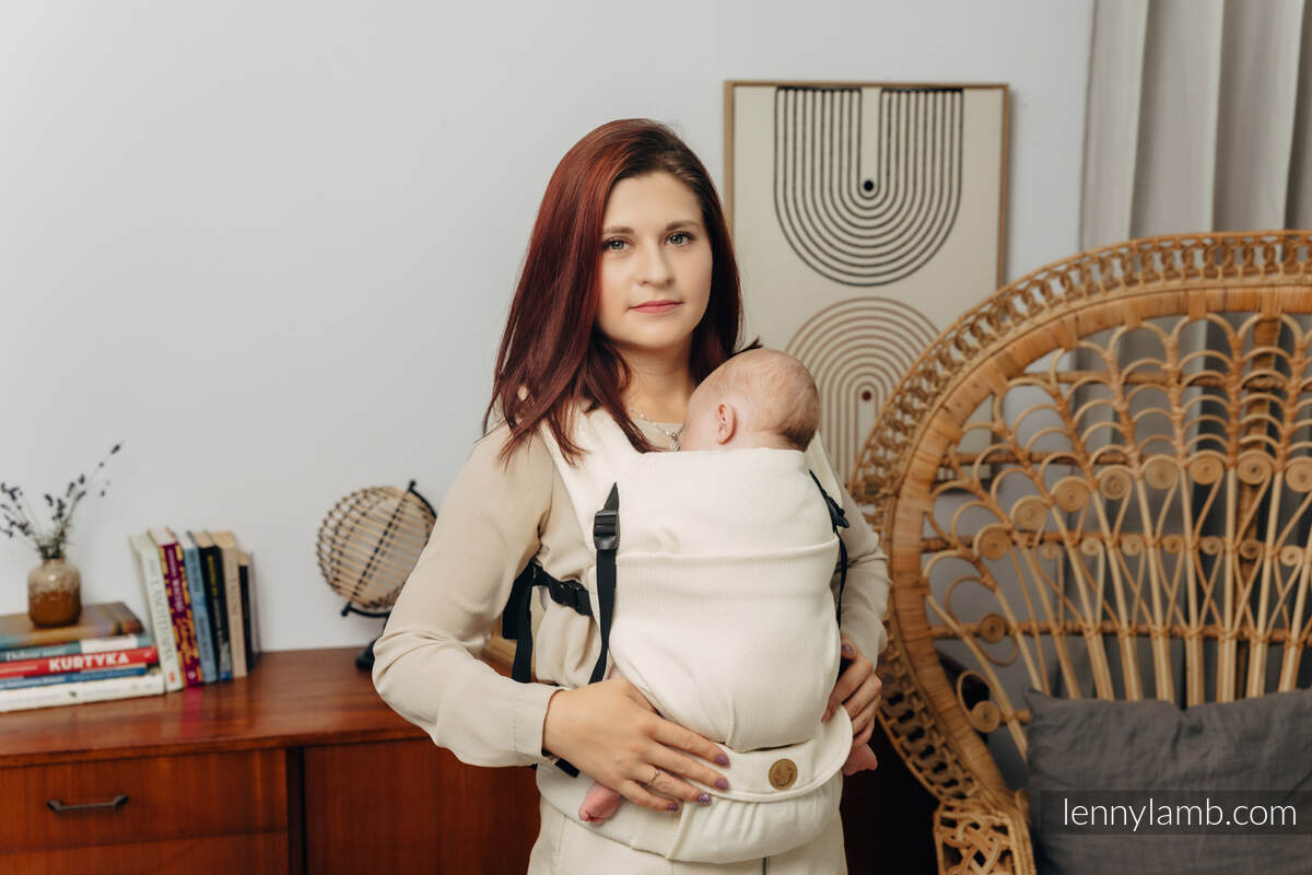 LennyLight Carrier, 100% bomull - LITTLE HERRINGBONE LUCE