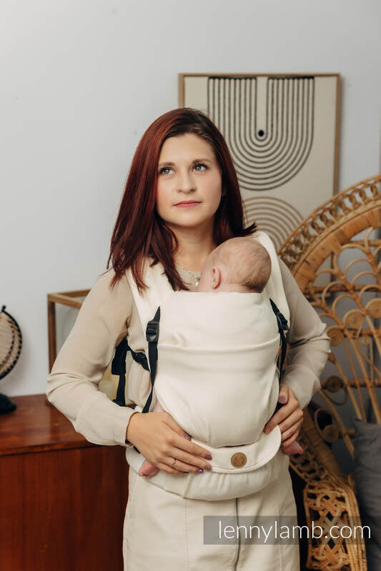 LennyLight Carrier, 100% bomull - LITTLE HERRINGBONE LUCE