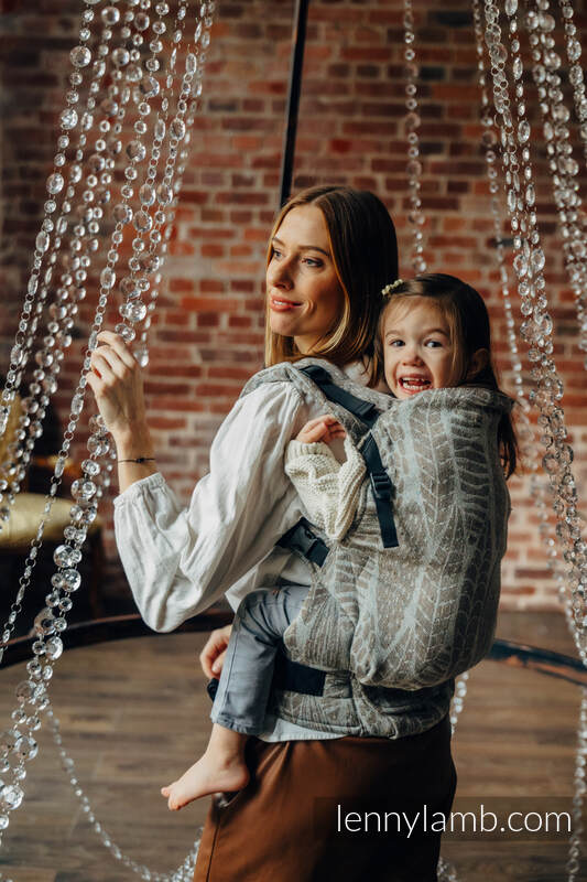 LennyPreschool bæresele, (63% bomull, 37% silke) - SKETCHES OF NATURE - EPIC