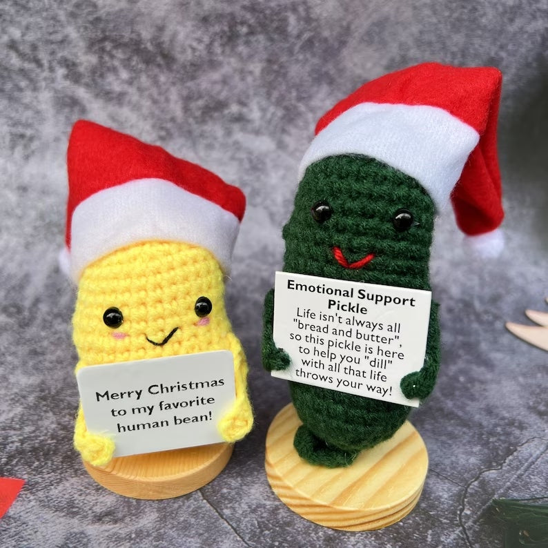 Håndlaget plysjfigur – Koselig håndlaget julegave