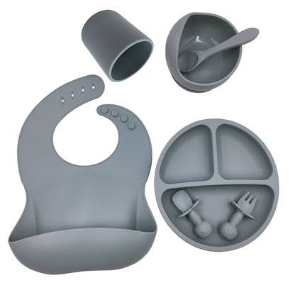 Baby dining set / with bowl, bib, cup and more