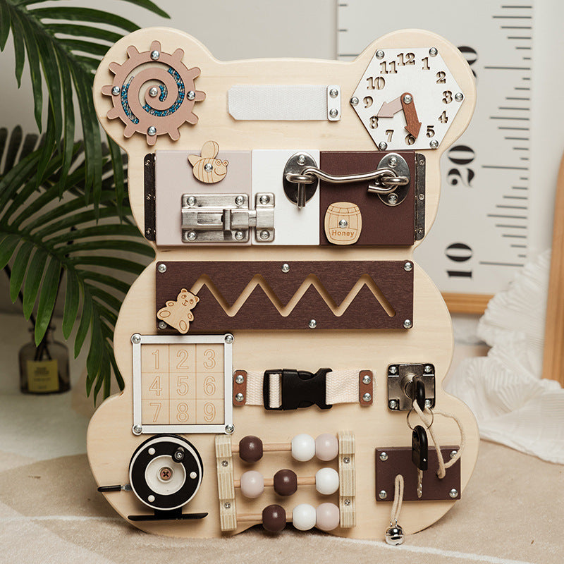 Montessori busy baby board