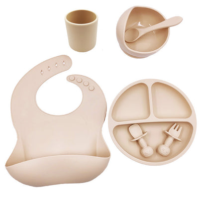 Baby dining set / with bowl, bib, cup and more