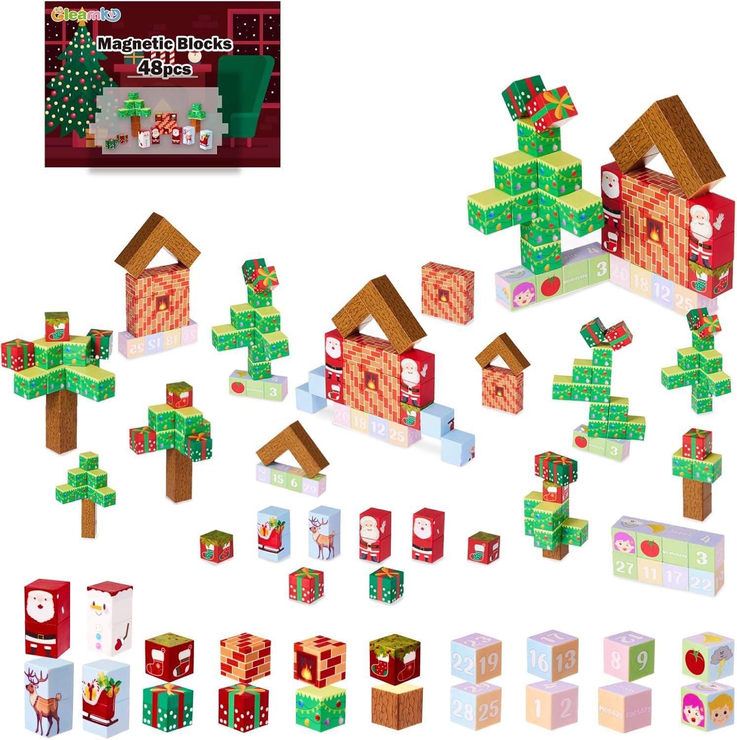 Juletre-byggesett – Blindboks | Julegaver for barn