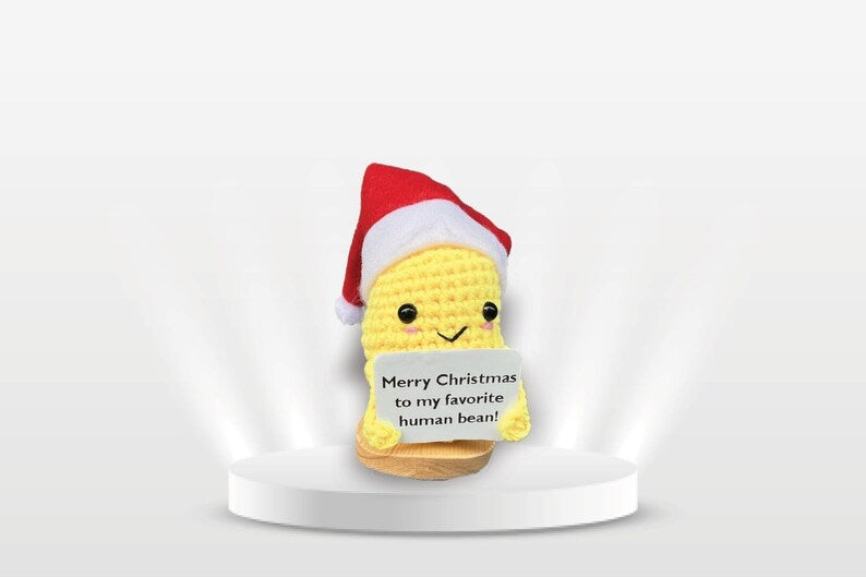 Håndlaget plysjfigur – Koselig håndlaget julegave