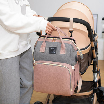 Stellebag & Babyseng – 2-i-1 Perfekt for Foreldre på Farten