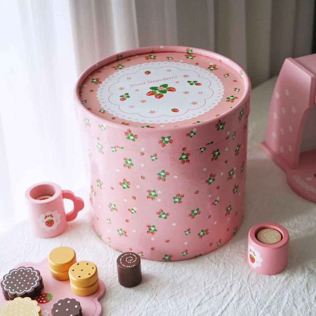 Kaffemaskin leke i tre