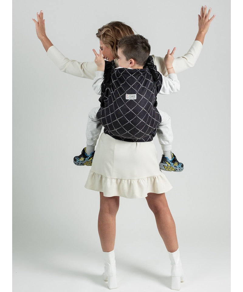ISARA Preschooler Diamonda Black Bæresele