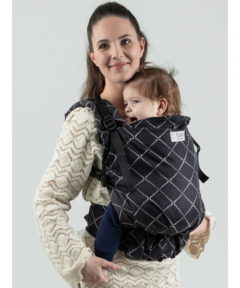 ISARA Preschooler Diamonda Black Bæresele