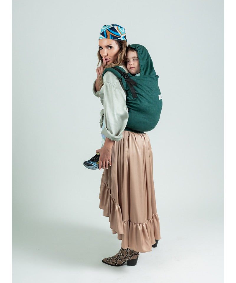 ISARA Preschooler Evergreen Linen Bæresele