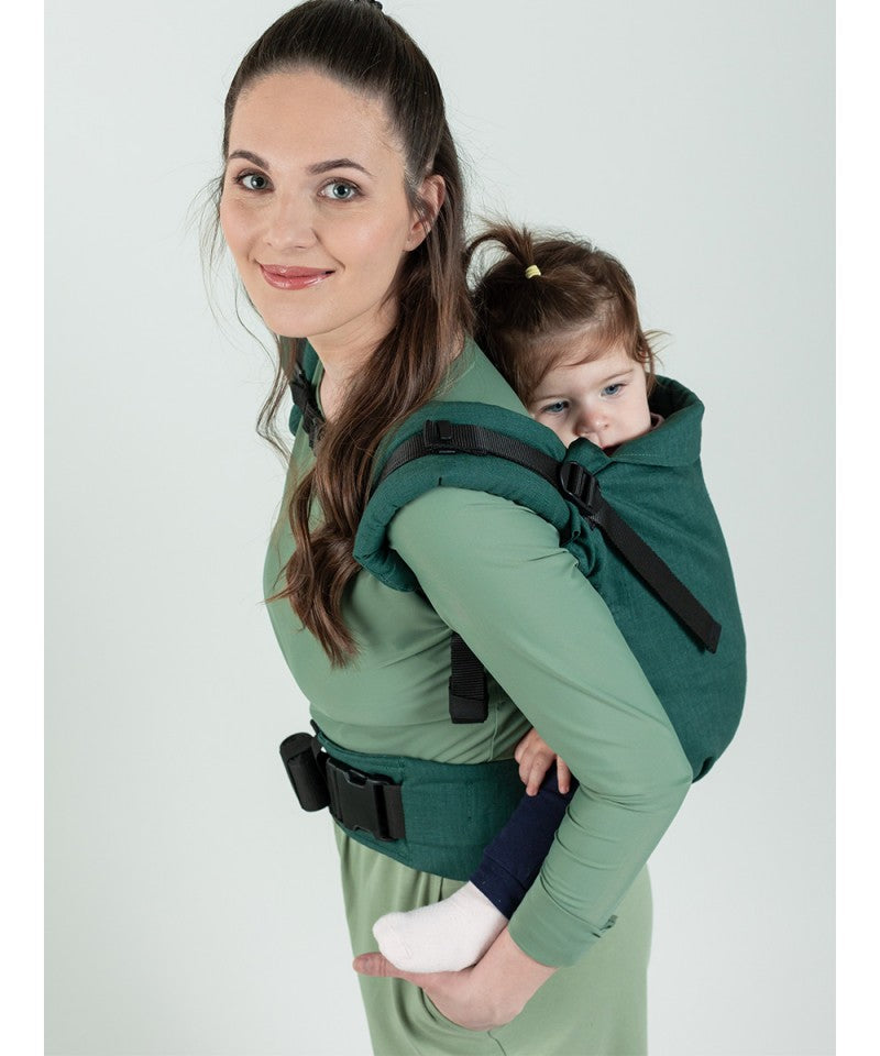 ISARA Preschooler Evergreen Linen Bæresele