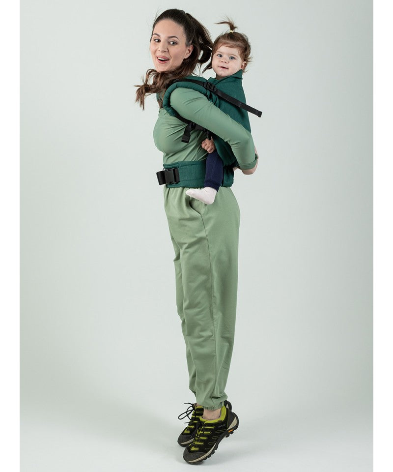 ISARA Preschooler Evergreen Linen Bæresele