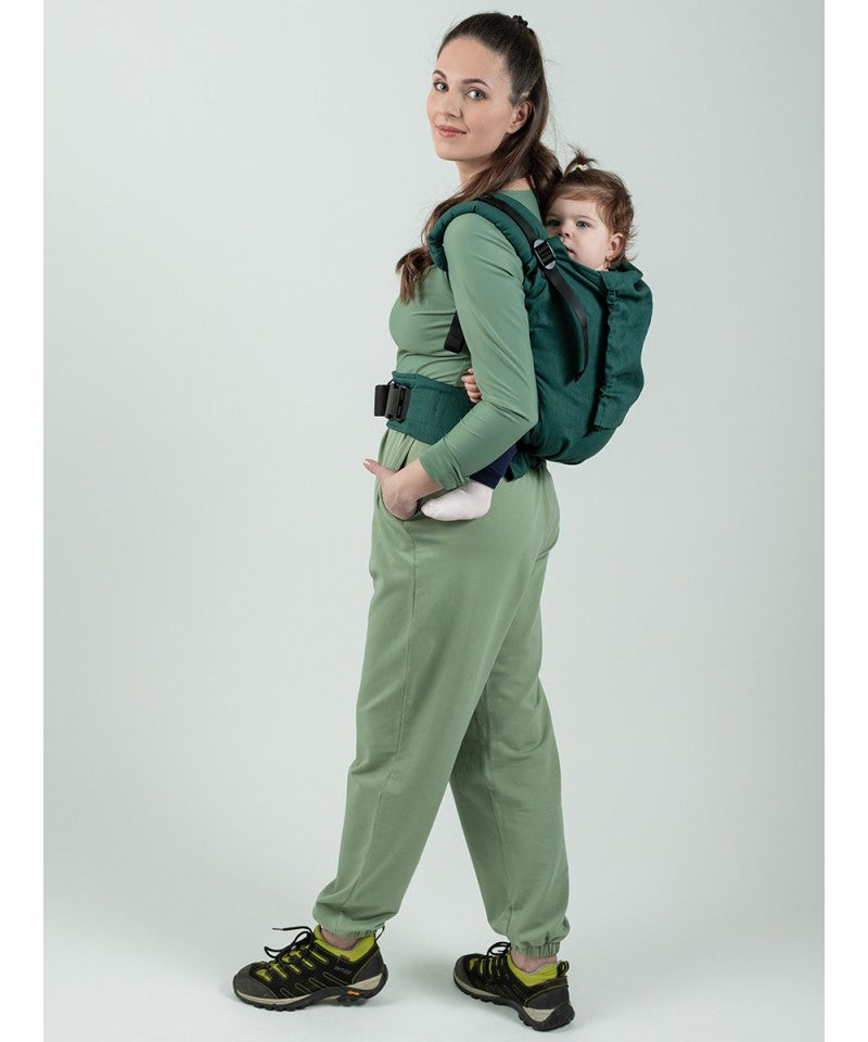ISARA Preschooler Evergreen Linen Bæresele
