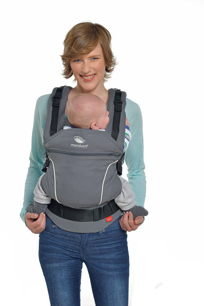Manduca First Bæresele - PureCotton Dark Grey