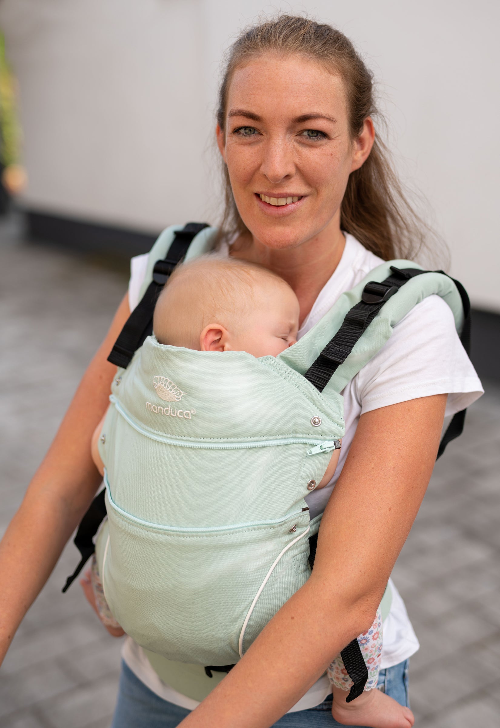 Manduca First Bæresele - PureCotton Mint