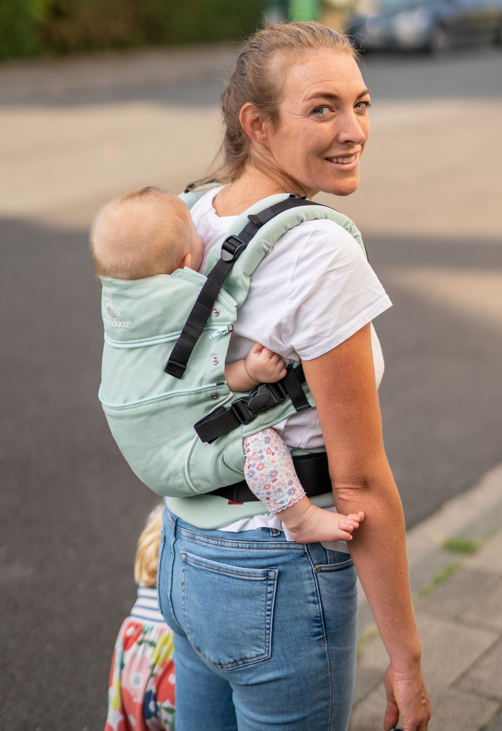 Manduca First Bæresele - PureCotton Mint