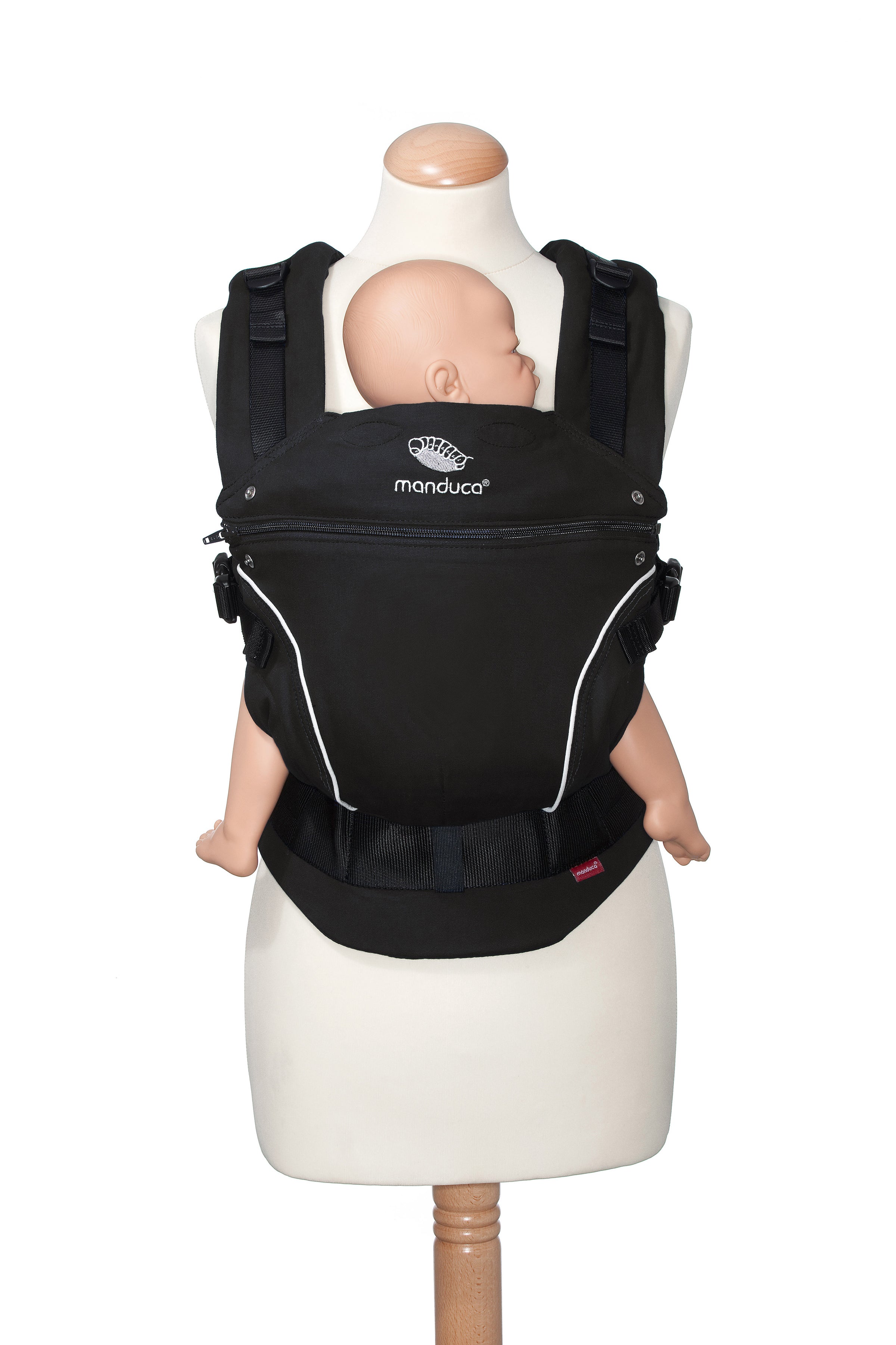 Manduca First Bæresele - PureCotton Night Black